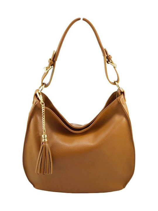 Mybag Leather Women's Bag Crossbody Tabac Brown