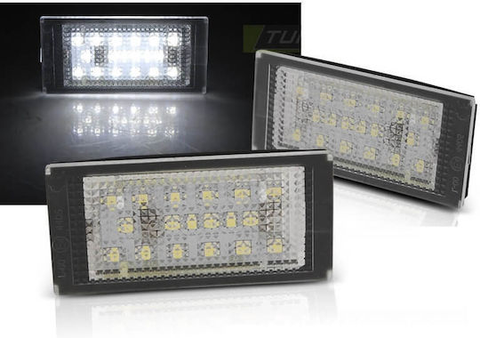 Led Φαναράκια Πινακίδας Bmw 3 E46 Coupe 99-03 Ζευγάρι 2 Τεμάχια