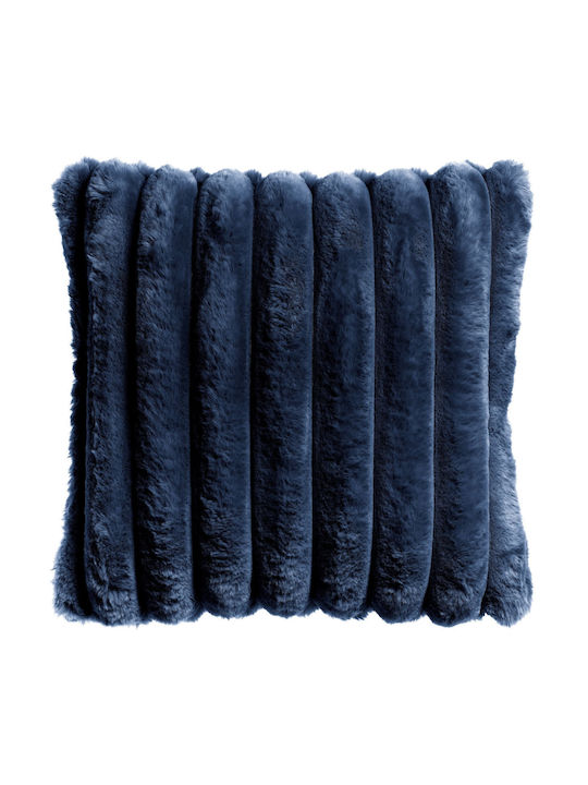 Vivaraise Vivaraise Sofa Cushion Alice Furry Marine 45x45cm