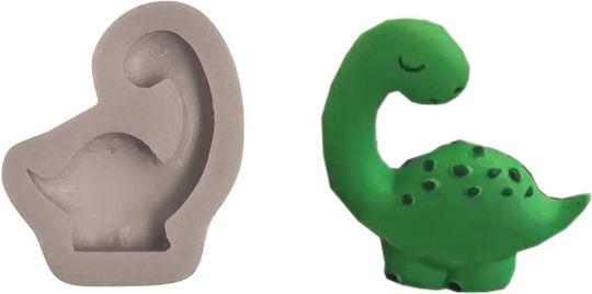 Faitakis Pack Dinosaur Mold Silicone for Clay 5.6x5.6cm