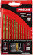 Drill Bits Metal Hsstin Din338 Cut 13pcs 1.5-6....