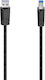 HAMA USB 3.0 Кабел USB-B Мъжки - USB-B Мъжки Черен 1.5м 00200625