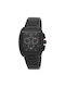 Versace Men's Watch 49.5mm Chronograph Battery with Black Metal Bracelet