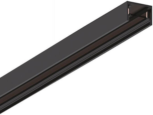 Viokef Mounting Rail for Lighting Fixtures Black 02/0501-2