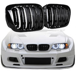 Prasco 242541 Καρδιές Μάσκας Bmw 3 E46 99-03 Coupe Cabrio M4 Διπλή Γρίλια Μαύρο Γυαλιστερό 2 Τεμάχια Prasco 242541 Καρδιές Μάσκας Bmw 3 E46 99-03 Coupe Cabrio M4 Διπλή Γρίλια Μαύρο Γυαλιστερό 2 Τεμάχια