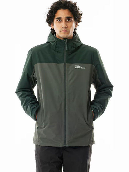 Jack Wolfskin 3 in 1 Winter Jacket Waterproof G...