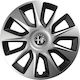Versaco Stratos Car Wheel Hubcaps Chrome Black ...