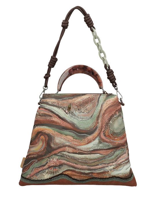 Damentasche Schultertasche Mehrfarbig
