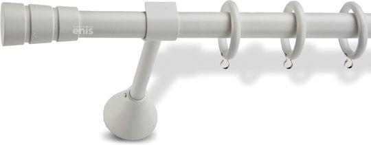 Metal Curtain Pole Paros Φ20 Enis Single 160 Cm