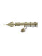 Metal Curtain Pole Lance Φ25 Enis Single 200 Cm