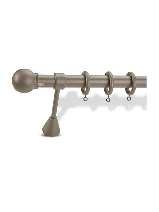 Galerie metalică pentru perdea Nuovo Φ35 Enis simplă 240 cm