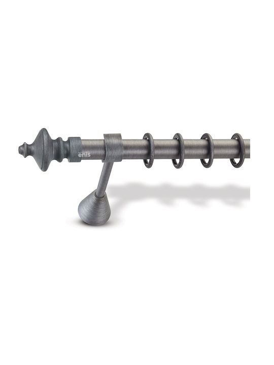 Enis by Domus Metallic Curtain Pole Καναλαζ Dou...
