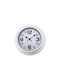 General Trade Wanduhr Kunststoff Weiß Ø40cm