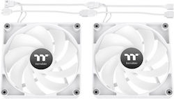 Thermaltake CT140 Gehäuselüfter 2 Stück Weiß