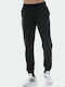 Sweatpants with Elastic Black