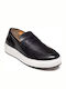 Men's Leather Moccasins Black