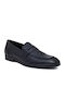 Men's Leather Moccasins Black