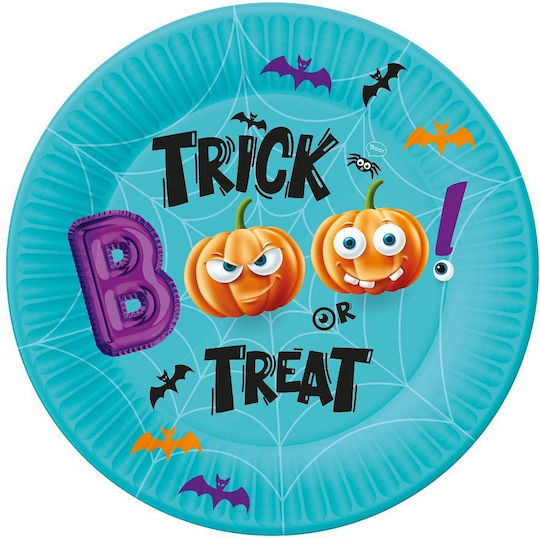 GoDan Γλυκού Πιάτο για Party Halloween 6τμχ