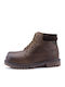 Leather Brown Men's Boots