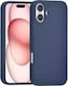 Tuniq iPhone 16 Plus Премиум Калъф от Течен Силикон Тъмносин