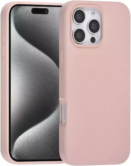 Tuniq iPhone 16 Pro Max Premium Liquid Silicone Case Pink