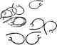 Spare Ear Hook Loop Earloop Clip Bluetooth Headset 100 Pcs Clear