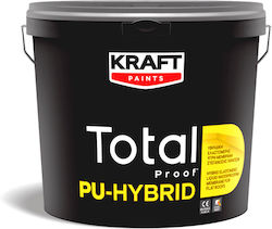 Kraft Total Proof Pu-Hybrid Водоустойчив 3л Бял
