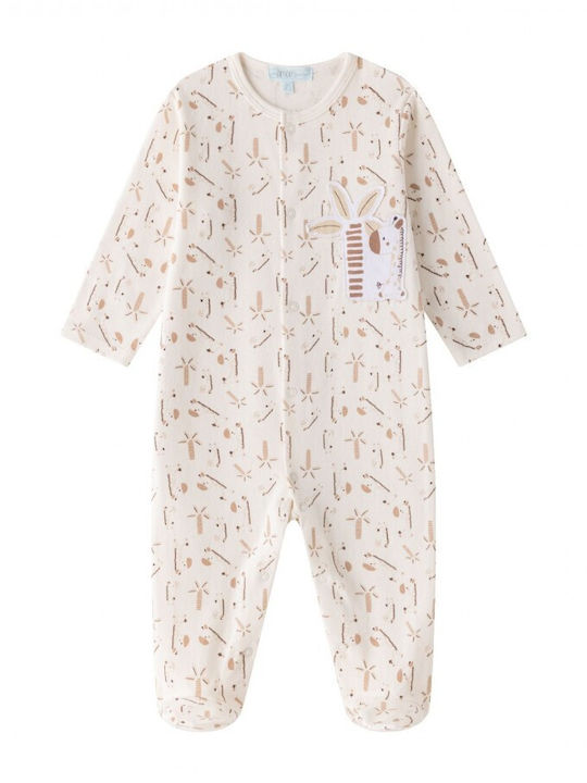 Amomi Baby Bodysuit Beige