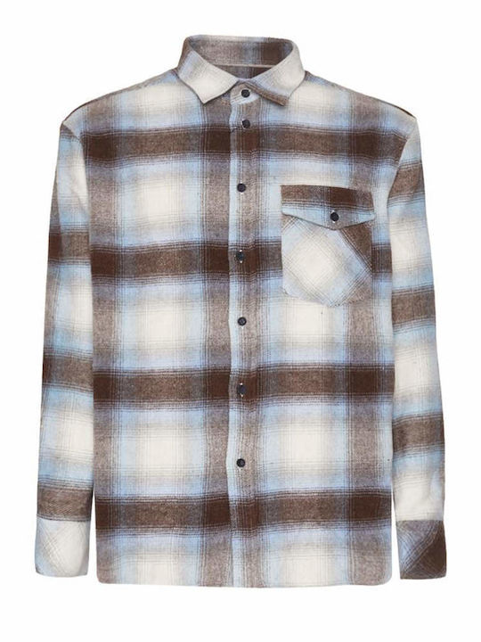 Sseinse Long-sleeved Shirt Checked Multicolour