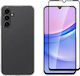 Vivid Set Gelly Back Cover Tempered Glass / Σιλικόνης Σετ με Τζαμάκι Διάφανο (Samsung Galaxy A16)