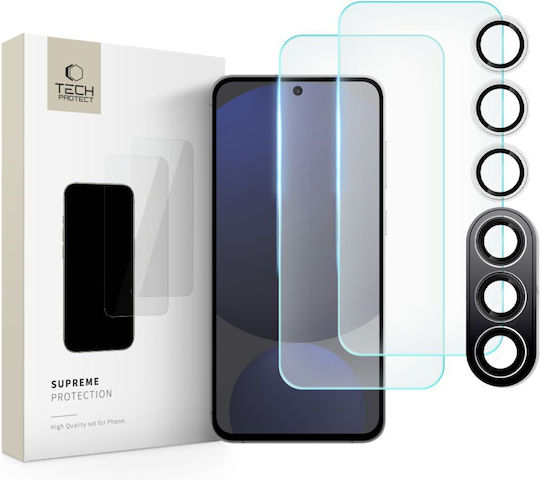 Tempered Glass Tech-protect Supreme Set Galaxy S24 Fe Clear