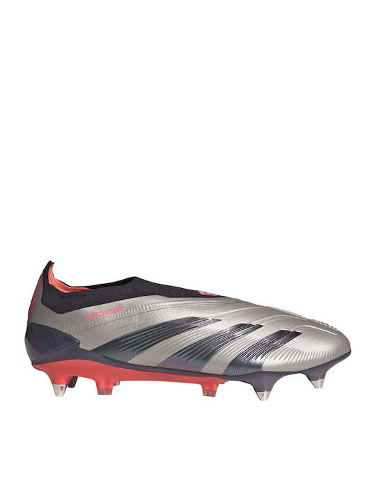 adidas Predator Elite Футболни Обувки с Бутони Сребристи