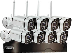 Andowl Система за наблюдение 8 Камери Камери IP 8MP Andowl Система за наблюдение 8 Камери Камери IP 8MP