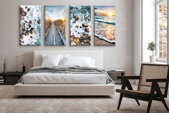 Decowalls Πίνακας σε Καμβά 80x160 cm