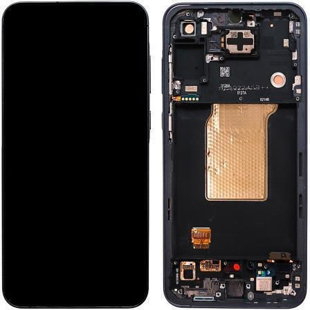 Oled Οθόνη Lcd Πλαίσιο & Μηχανισμός Αφής Samsung Galaxy A55 5g Sm-a556 Μαύρο