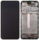 Ecran OLED LCD cu Ramă & Mecanism Tactil Samsung Galaxy A25 5G SM-A256 Negru