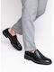 Δερμάτινα Ανδρικά Loafers σε Μαύρο Χρώμα