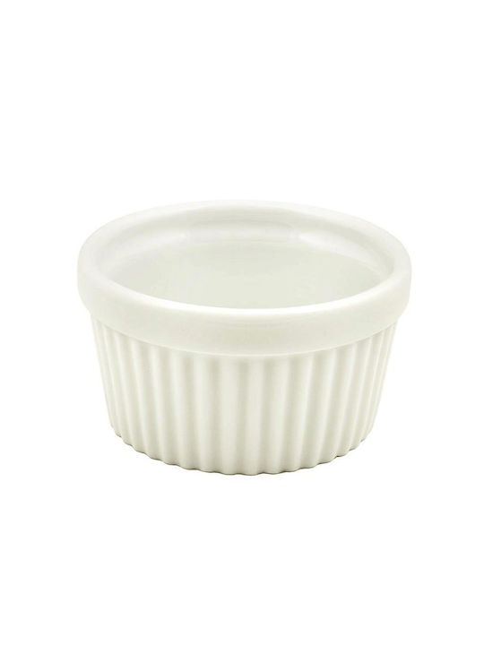 Oriana Ferelli Porcelain Round Heat-Resistant Cookware for Souffle 9x9x5cm