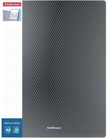 ErichKrause Clipboard Flexible for Paper A4 Gray Diamond 1pcs