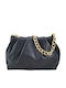 De piele Geantă de damă Crossbody Neagră