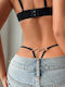 Γυναικείο Sexy String Μαύρο