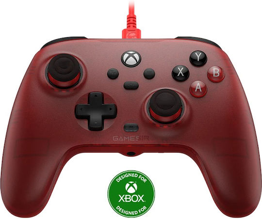 Gamesir T7 Ενσύρματο Gamepad με Hall Effect Sticks για PC / Xbox One / Xbox Series Ruby Red