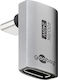 Goobay Convertor USB-C masculin în USB-C feminin Gri 1buc 74442