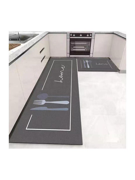 Viosarp Kitchen Mat Runner Grey 40x120εκ.