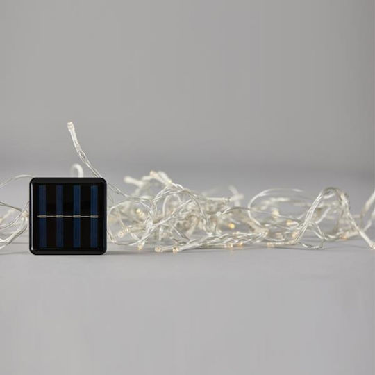 72 Lights LED 1m. x 70cm Warm White Solar type Rain 1pcs