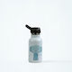 Runbott Kids Water Bottle Thermos Stainless Steel with Straw Non Spill Light Blue 350ml