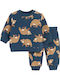 Kids Sweatpants Set Blue 2pcs