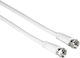 Hama 205039 Coaxial Cable 5 Meters White