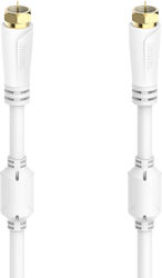 Hama 205252 Coaxial Cable 3 Meters White