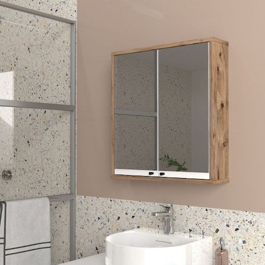 Megapap LILIAN GP042-0277,1 Καθρέπτης από Μοριοσανίδα 59.6x14.6cm Πράσινος